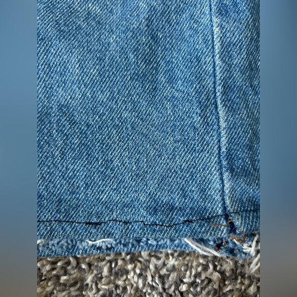 Vintage American Profile Jeanswear Denim Skirt vintage size 7/8 - Picture 5 of 9